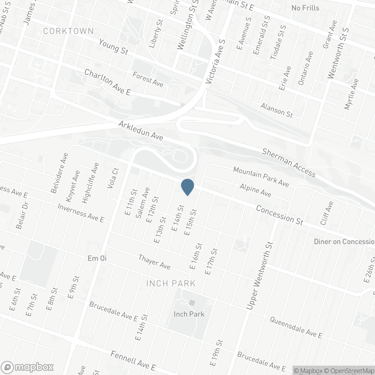 350 CONCESSION Street Unit# 303, Hamilton, Ontario L9A 1B6